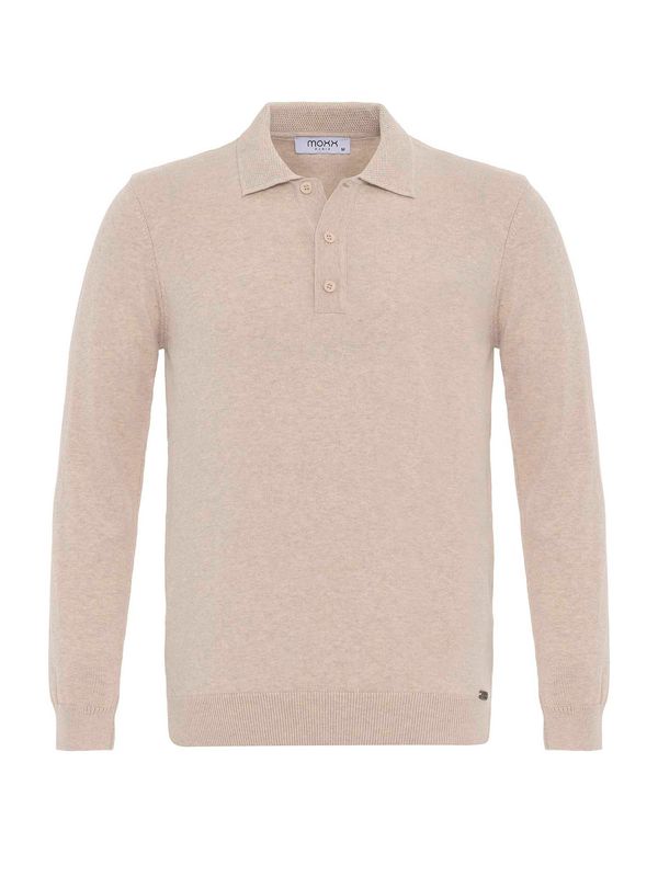 Moxx Paris Moxx Paris Pulover 'Davel'  bež / mornarska