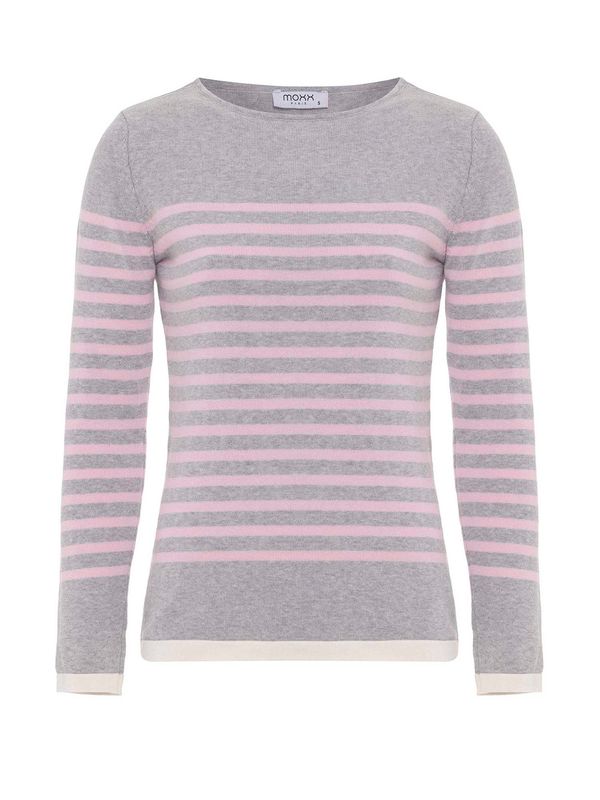 Moxx Paris Moxx Paris Pulover 'Pablo'  siva / roza
