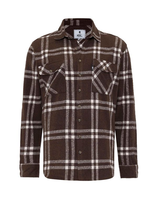 Moxx Paris Moxx Paris Srajca 'Arthur'  čokolada / bela