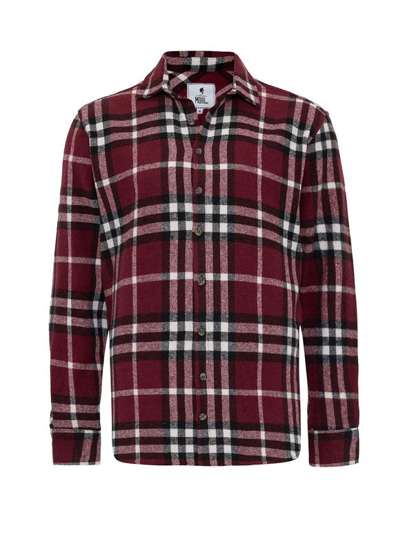 Moxx Paris Moxx Paris Srajca 'Jules'  bordo / črna / bela