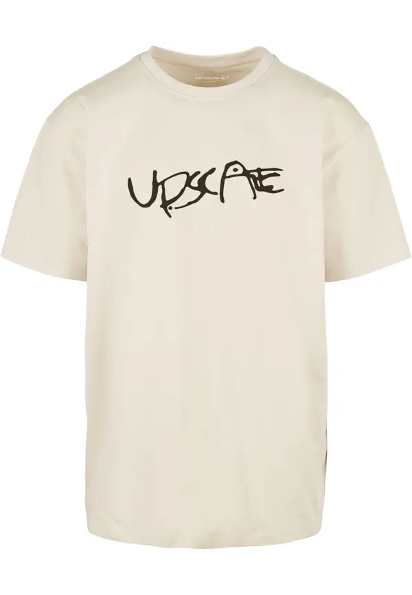 MT Upscale MT Upscale Majica 'Giza'  pesek / rjava / črna