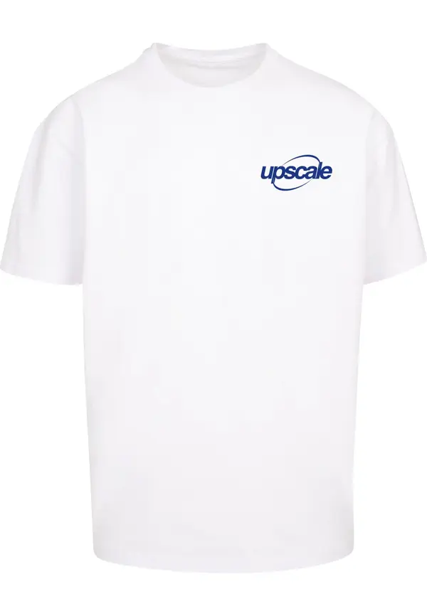 MT Upscale MT Upscale Majica 'Good Life Quest'  ultra mornarsko modra / bela