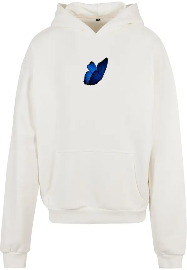 MT Upscale MT Upscale Majica 'Le Papillon'  bež / modra / bela