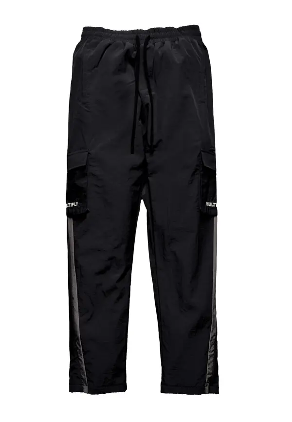 Multiply Apparel Multiply Apparel Kargo hlače 'Ranger'  črna