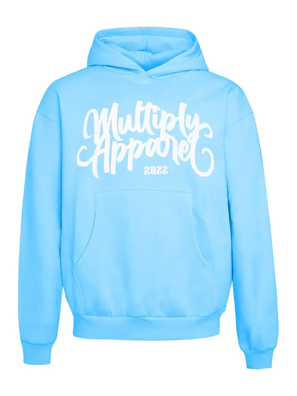 Multiply Apparel Multiply Apparel Majica  azur / bela