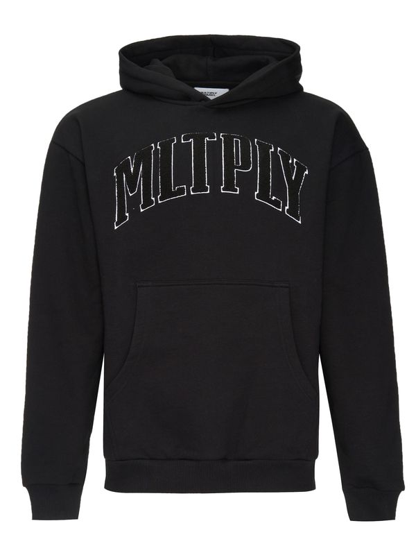 Multiply Apparel Multiply Apparel Majica  črna / bela