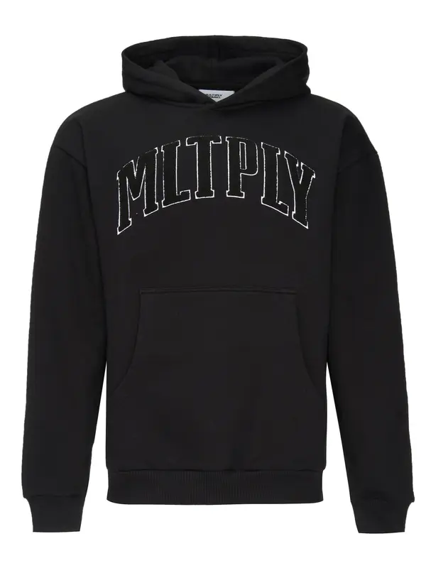 Multiply Apparel Multiply Apparel Majica  črna / bela