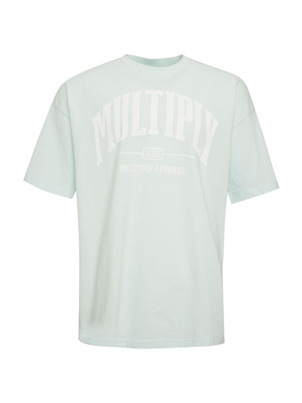 Multiply Apparel Multiply Apparel Majica  pastelno modra / bela