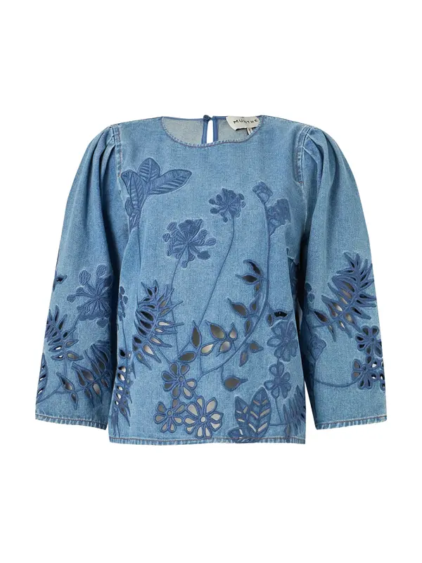 Munthe Munthe Bluza 'BRAMBLE'  moder denim