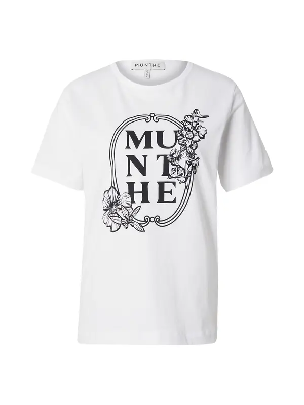 Munthe Munthe Majica 'FYNELLA'  črna / bela