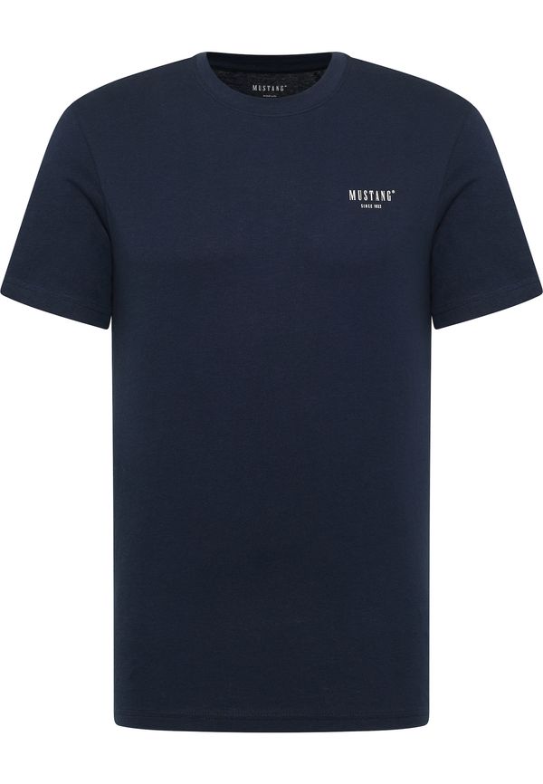 MUSTANG MUSTANG Majica 'AUSTIN'  safir / bela