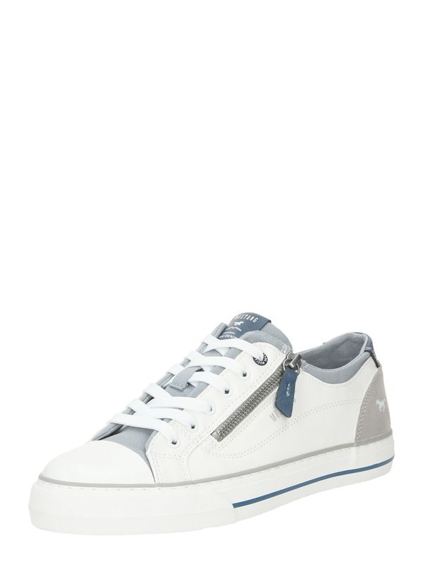 MUSTANG MUSTANG Nizke superge  dimno modra / moder denim / siva / bela