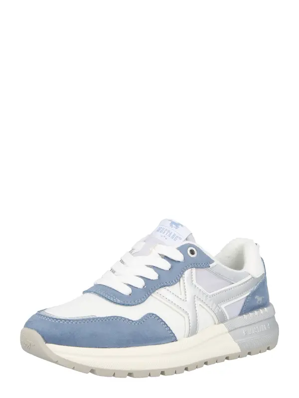 MUSTANG MUSTANG Nizke superge  safir / golobje modra / srebrna / bela