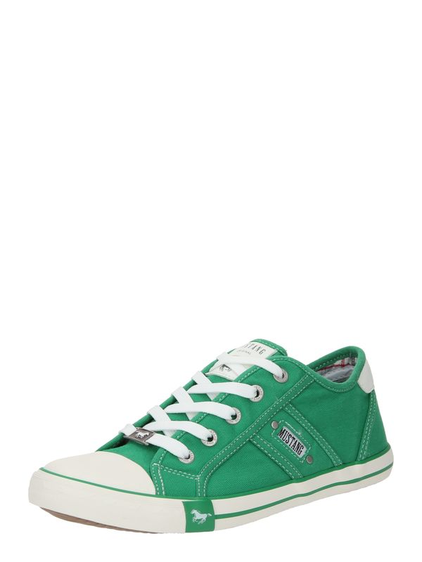 MUSTANG MUSTANG Nizke superge  zelena / bela