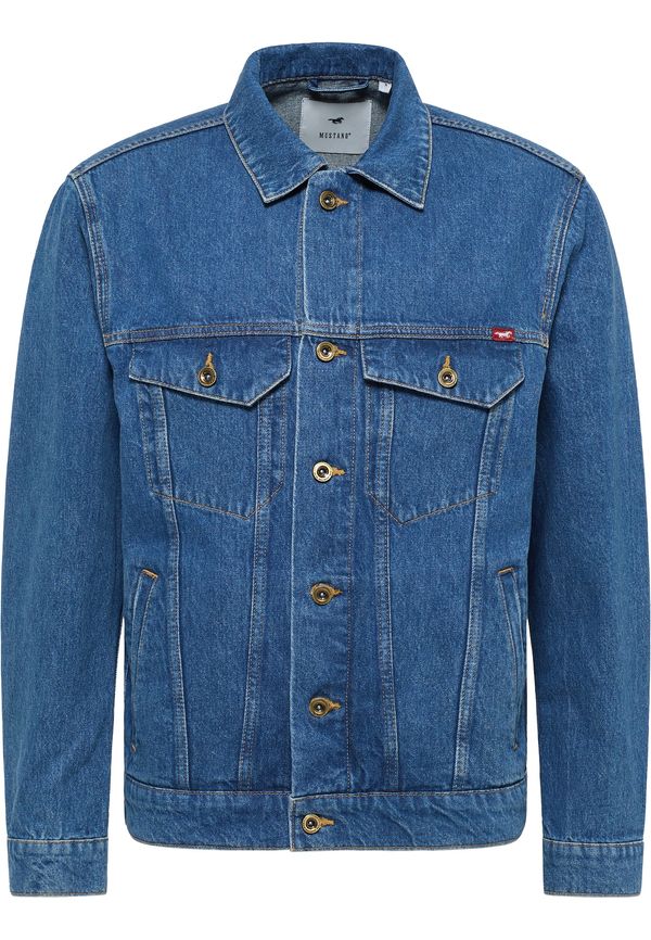 MUSTANG MUSTANG Prehodna jakna 'DALLAS'  moder denim
