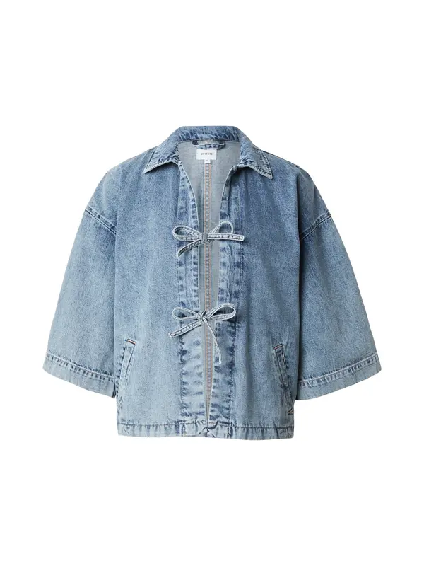 MUSTANG MUSTANG Prehodna jakna 'Zoe'  moder denim