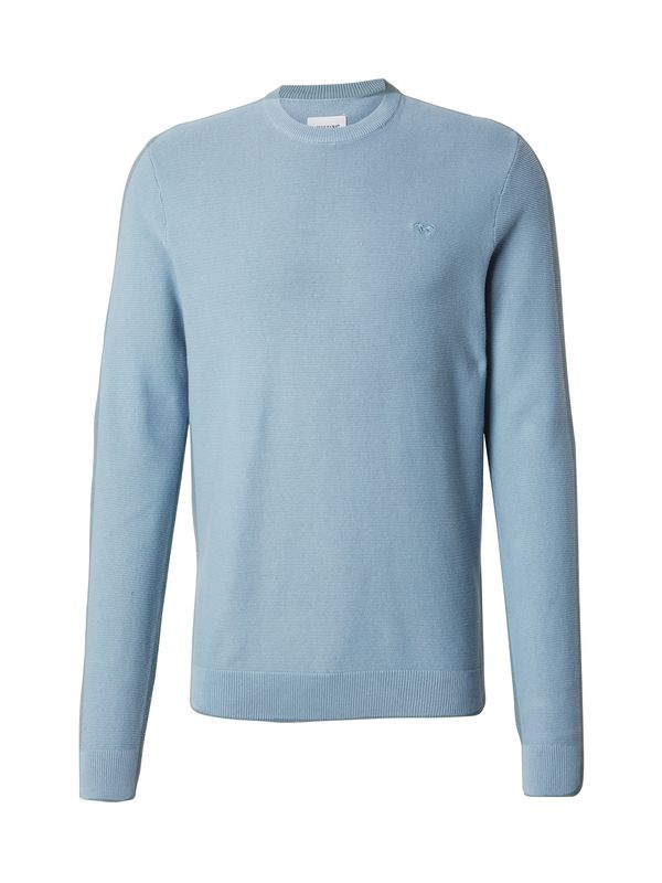 MUSTANG MUSTANG Pulover 'Elliot'  svetlo modra