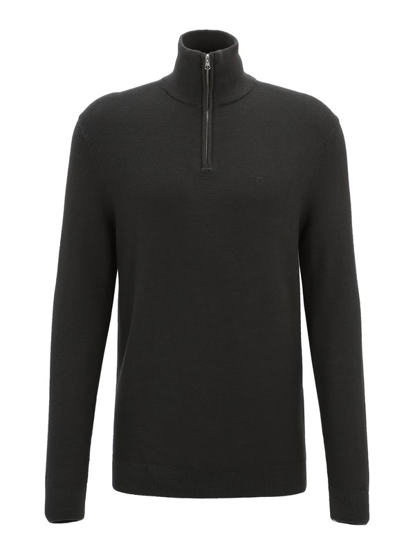 MUSTANG MUSTANG Pulover 'Everett'  črna