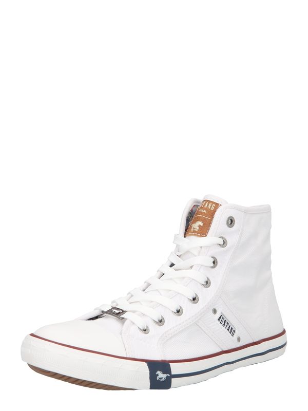 MUSTANG MUSTANG Visoke superge  črna / bela