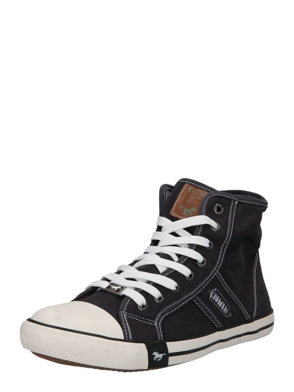 MUSTANG MUSTANG Visoke superge  črna / bela