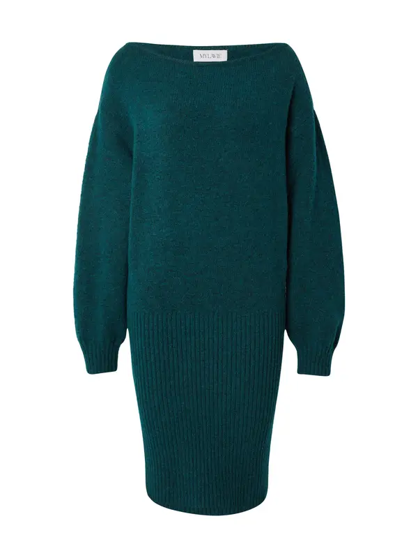 MYLAVIE by Sarah Harrison MYLAVIE by Sarah Harrison Pletena obleka  temno zelena