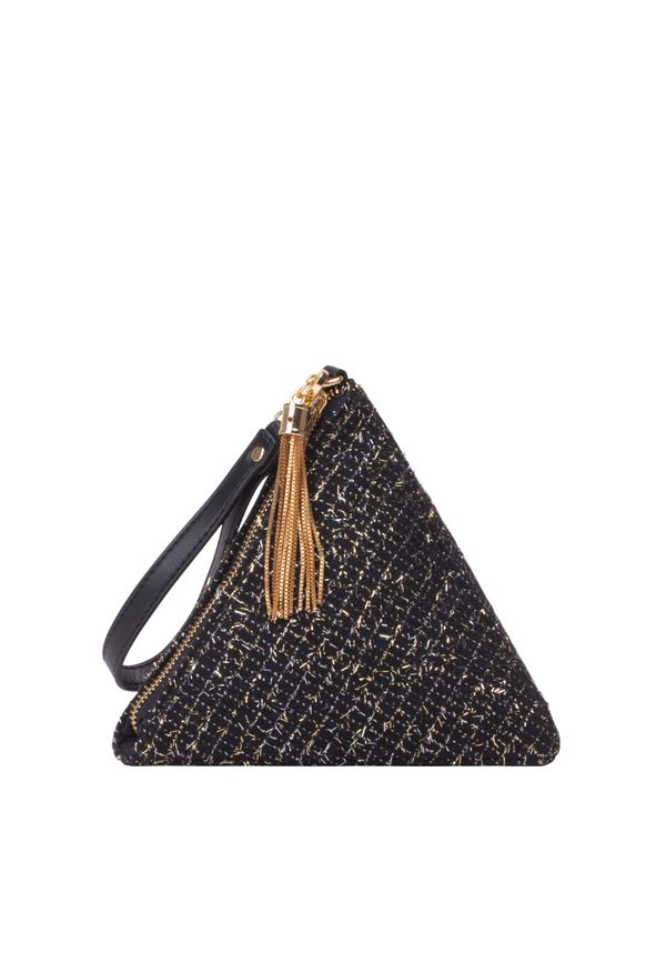 myMo at night myMo at night Pisemska torbica  svetlo rjava / zlata / črna