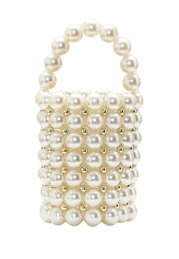 myMo at night myMo at night Ročna torbica  volneno bela