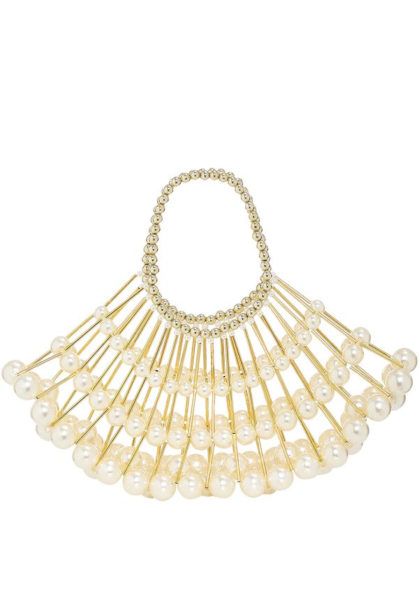 myMo at night myMo at night Ročna torbica  zlata / biserno bela