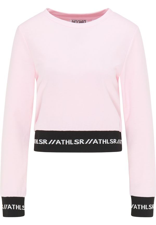 myMo ATHLSR myMo ATHLSR Športna majica  svetlo roza / črna