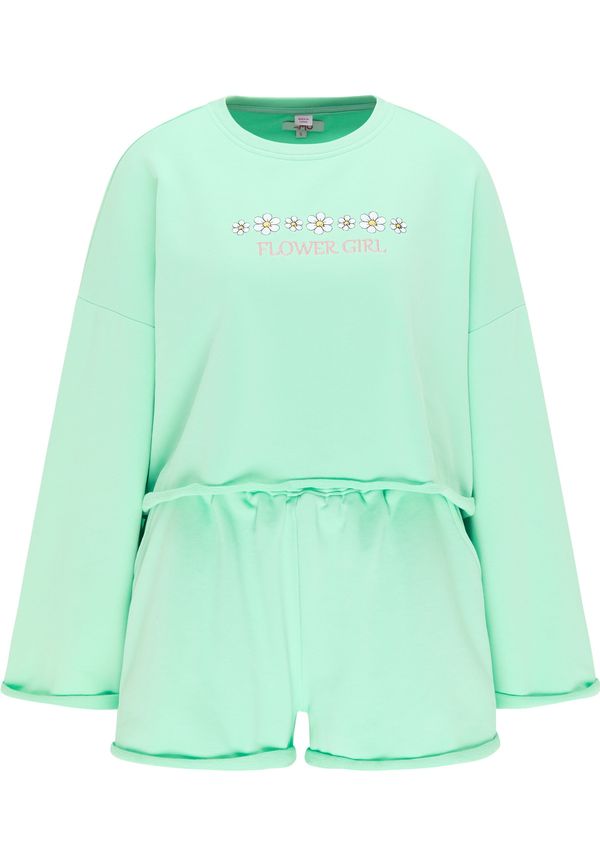 MYMO MYMO Komplet  svetlo zelena / roza / bela