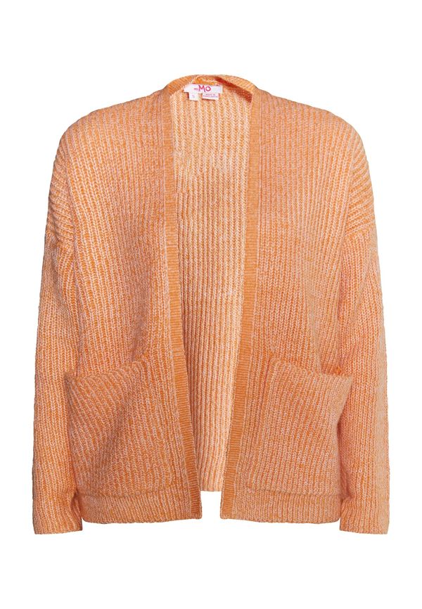 MYMO MYMO Pletena jopa 'Blonda'  večbarvno oranžna / bela