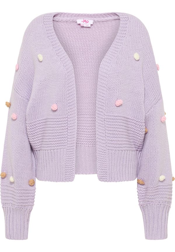 MYMO MYMO Pletena jopa  kamela / svetlo lila / svetlo roza / volneno bela