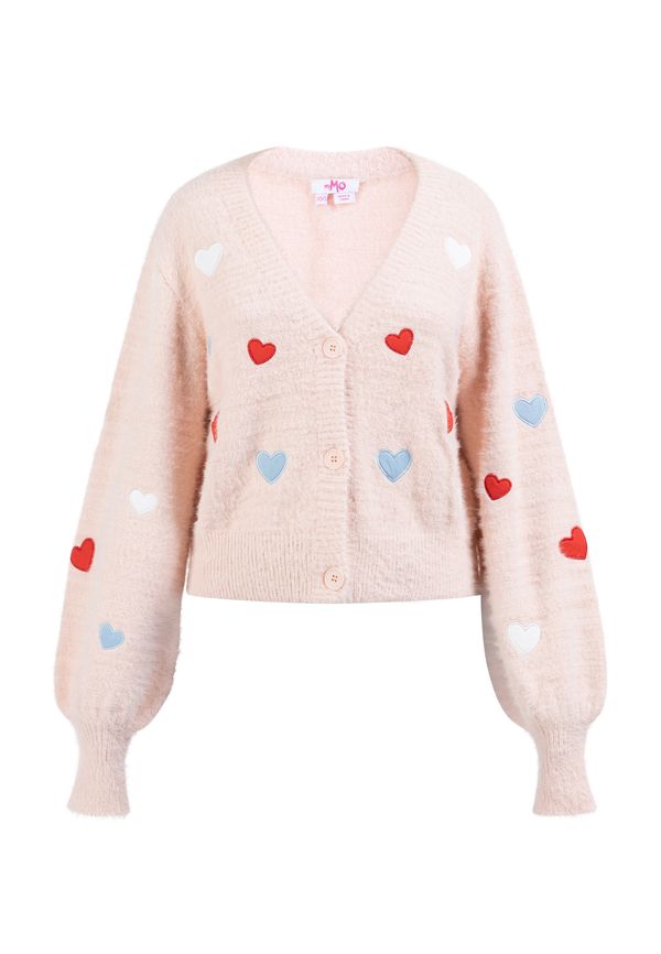 MYMO MYMO Pletena jopa  modra / svetlo roza / rdeča / bela