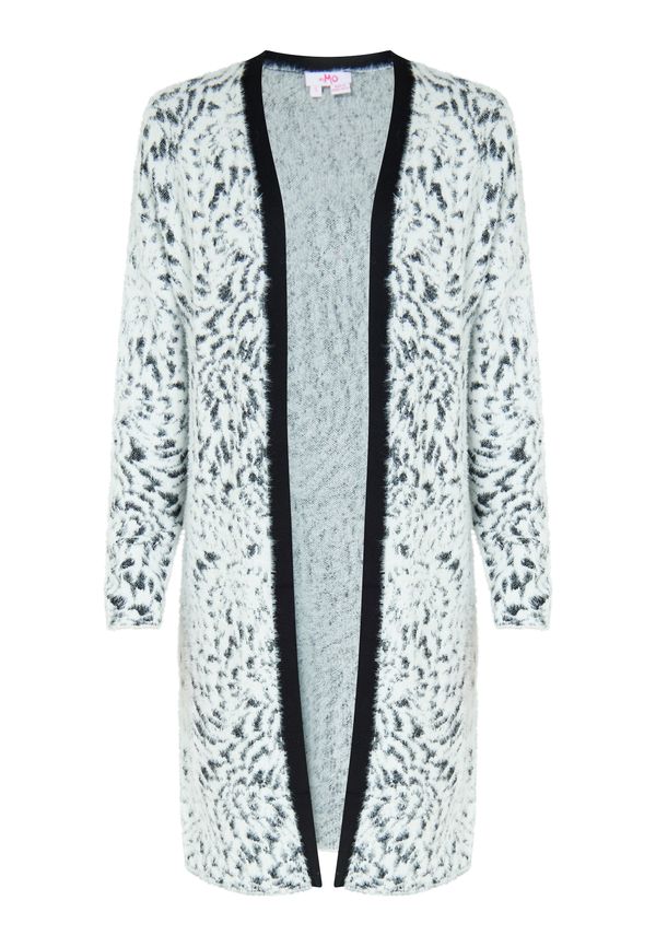 MYMO MYMO Pletena jopa  nebeško modra / črna / bela