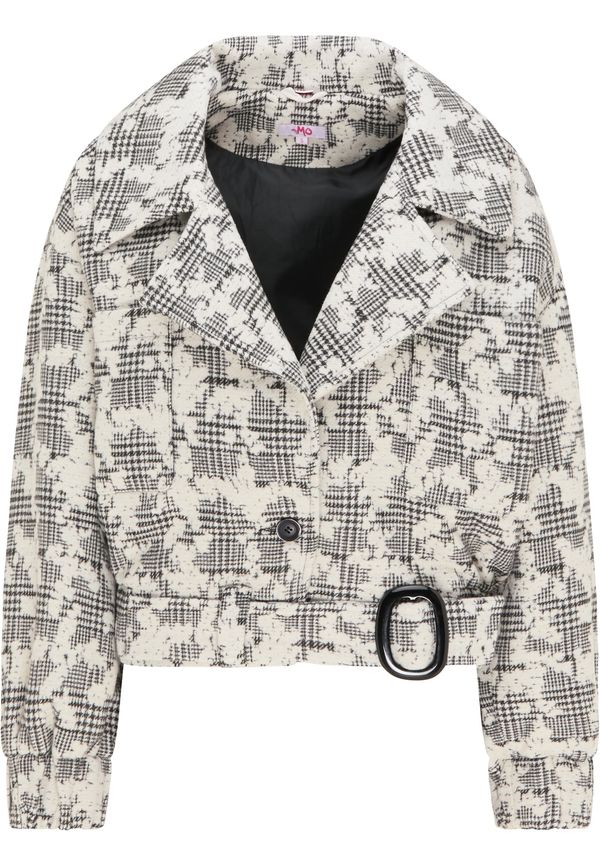 MYMO MYMO Prehodna jakna  siva / bela