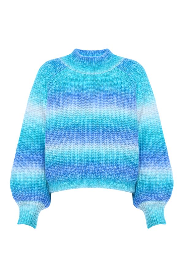 MYMO MYMO Pulover  modra / turkizna / pastelno modra