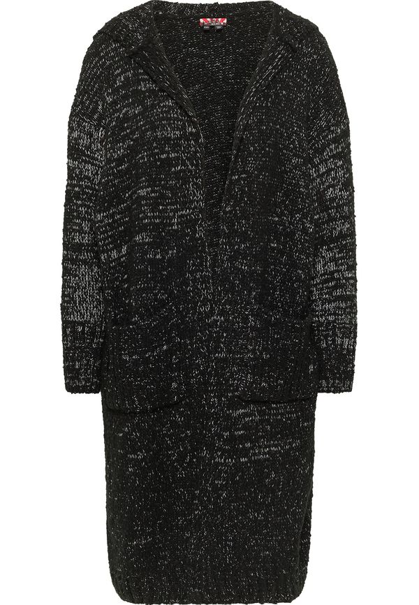 myMo ROCKS myMo ROCKS Pletena jopa  siva / črna