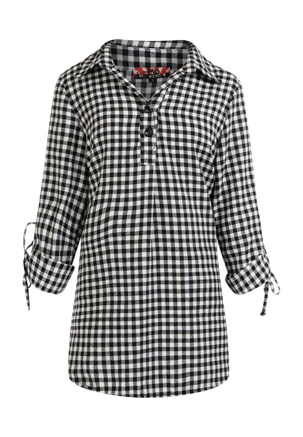 myMo ROCKS myMo ROCKS Tunika  črna / bela