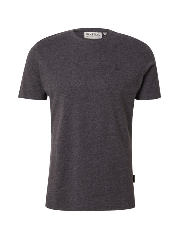 naketano naketano Majica 'Adonis Fischer'  antracit