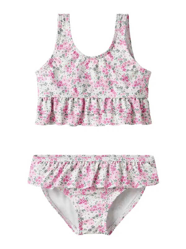 NAME IT NAME IT Bikini 'NMFZOLEA'  zelena / roza / roza / off-bela