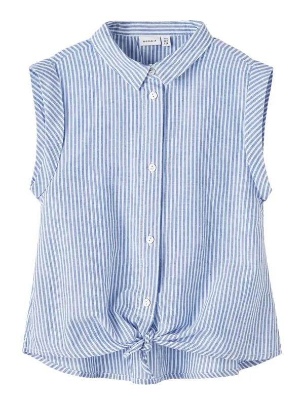 NAME IT NAME IT Bluza 'Femma'  modra / bela