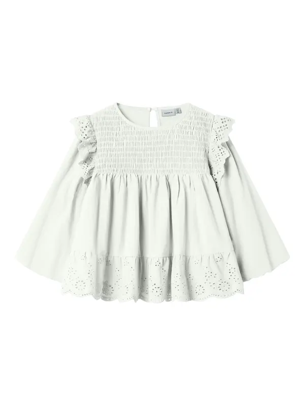 NAME IT NAME IT Bluza 'NKFFITORA'  bela