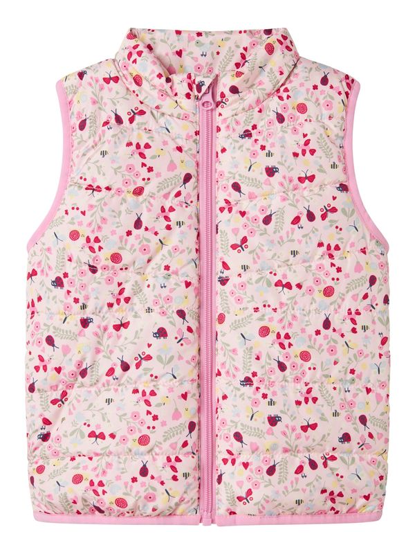 NAME IT NAME IT Brezrokavnik 'NMFMYLANE'  rumena / svetlo zelena / roza / magenta