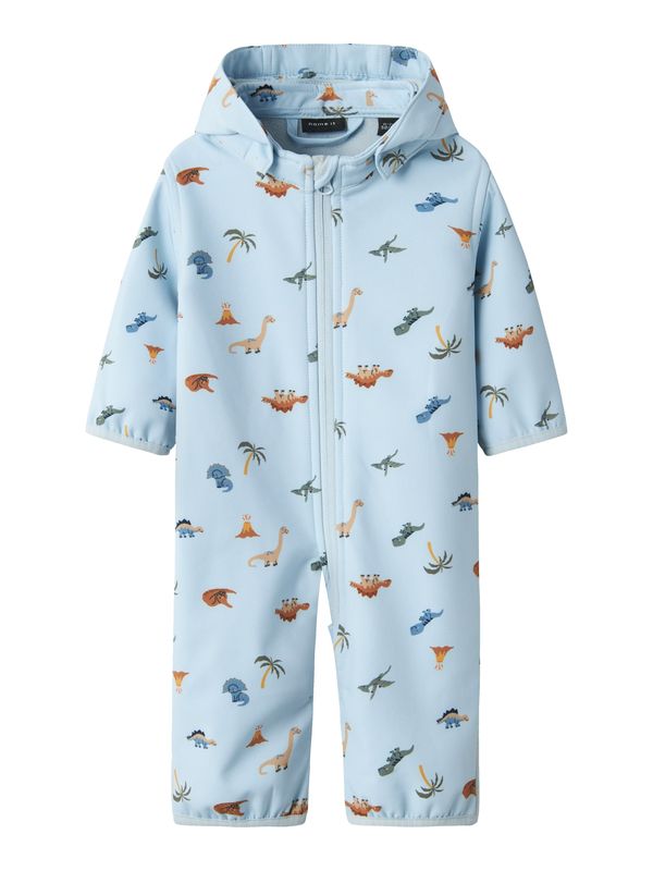 NAME IT NAME IT Funkcionalna obleka 'NBMALFA08'  encijan / svetlo modra / rjava / temno zelena