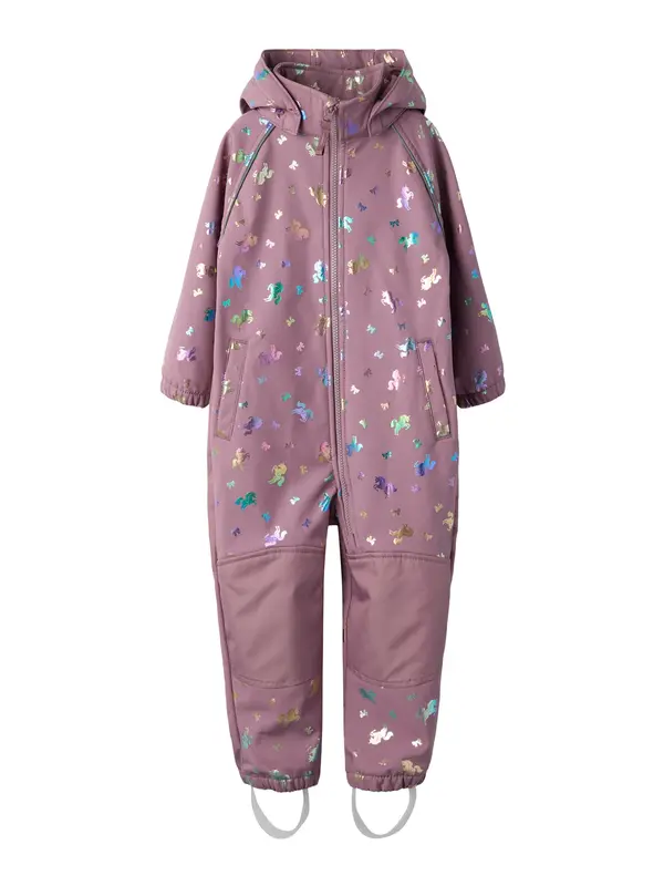 NAME IT NAME IT Funkcionalna obleka 'NMFAlfa 08'  modra / zlata / zelena / mauve