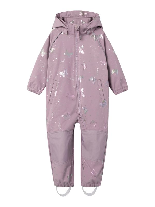NAME IT NAME IT Funkcionalna obleka 'NMFALFA08'  mauve / srebrna