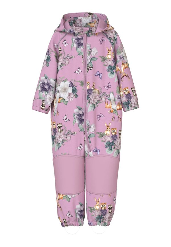 NAME IT NAME IT Funkcionalna obleka 'NMFALFA08'  rumena / zelena / lila / bela