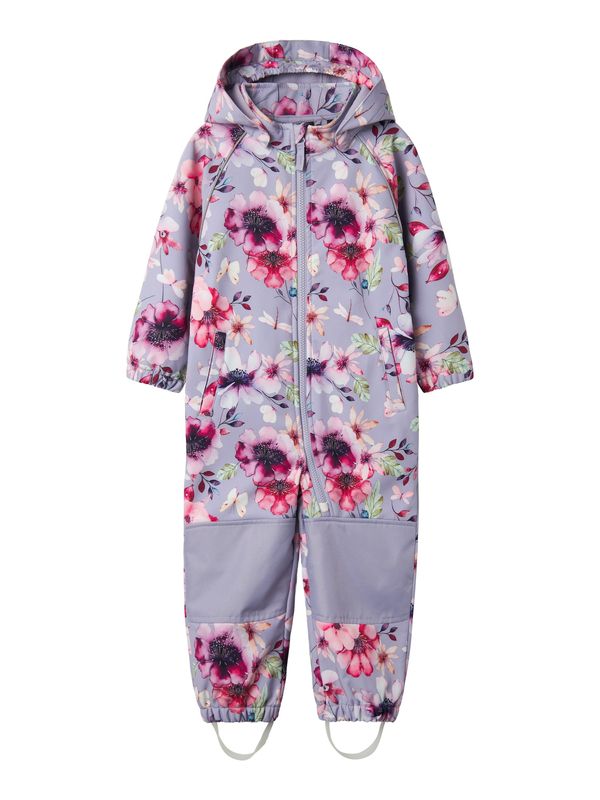 NAME IT NAME IT Funkcionalna obleka 'NMFALFA08'  svetlo lila / roza / ognjeno rdeča / črna