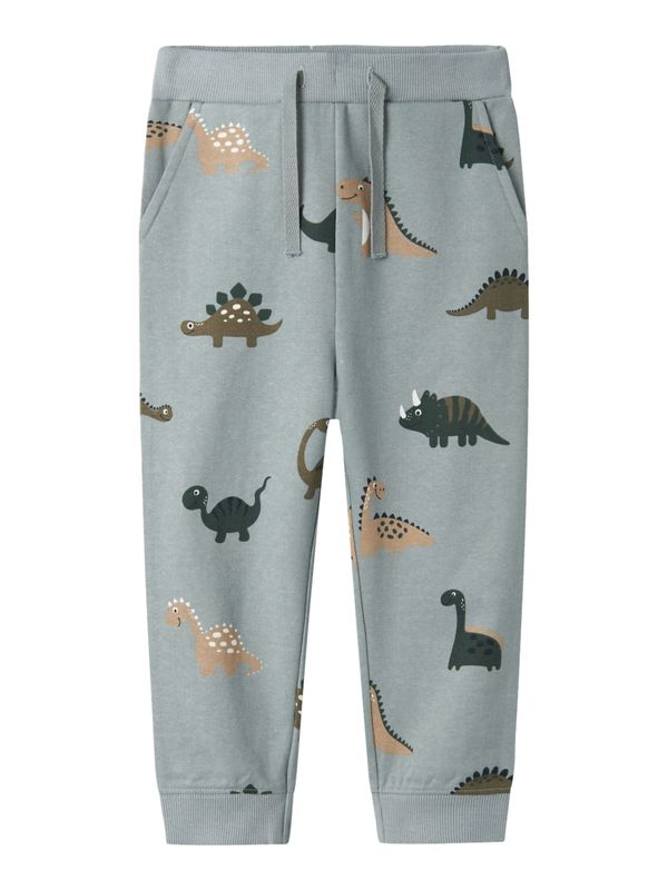 NAME IT NAME IT Hlače  kapučino / siva / temno zelena / bela