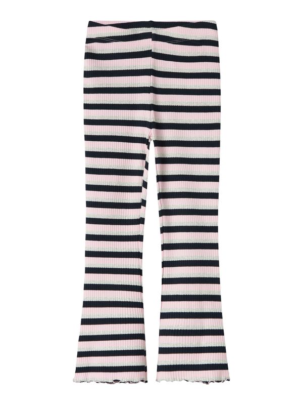 NAME IT NAME IT Hlače 'NMFBALISA'  mornarska / roza / srebrna